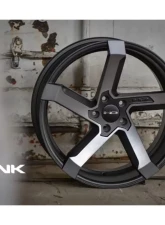 HD Kink Wheel 20x8.5 5x114.3 35mm Satin Gunmetal Machined Grey Clear                                     - KN20856535GM-GC - Image 6