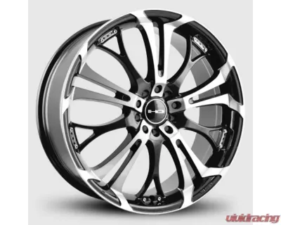 HD Spinout Wheel 17x7 5x110|5x114.3 45mm Gloss Black Machined Face - SO17703945BK