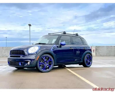 HD Spinout Wheel 18x7.5 5x110|5x114.3 45mm Gloss Black Machined Face w/ Blue - SO18753945BK-BL
