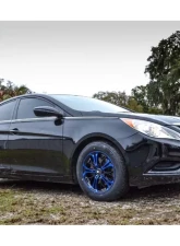 HD Spinout Wheel 18x7.5 5x110|5x114.3 45mm Gloss Black Machined Face w/ Blue                                     - SO18753945BK-BL - Image 6