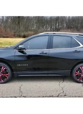 HD Spinout Wheel 18x7.5 5x110|5x114.3 45mm Gloss Black Machined Face w/ Pink                                     - SO18753945BK-P - Image 6