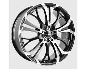 HD Spinout Wheel 20x8 5x112|5x114.3 45mm Gloss Black Machined Face