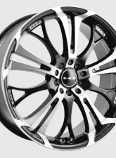 HD Spinout Wheel 20x8 5x112|5x114.3 45mm Gloss Black Machined Face                                     - SO20802345BK - Image 2