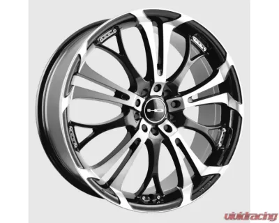 HD Spinout Wheel 20x8 5x112|5x114.3 45mm Gloss Black Machined Face - SO20802345BK