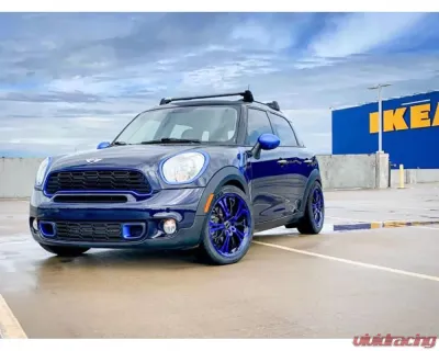 HD Spinout Wheel 22x8.5 5x114.3|5x127 35mm Gloss Black Machined Face w/ Blue - SO22855435BK-BL