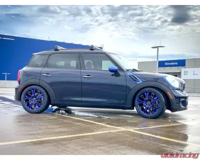 HD Spinout Wheel 22x8.5 5x114.3|5x127 35mm Gloss Black Machined Face w/ Blue - SO22855435BK-BL