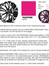 HD Spinout Wheel 22x8.5 5x114.3|5x127 35mm Gloss Black Machined Face w/ Pink                                     - SO22855435BK-P - Image 3