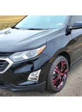HD Spinout Wheel 22x8.5 5x114.3|5x127 35mm Gloss Black Machined Face w/ Pink                                     - SO22855435BK-P - Image 5
