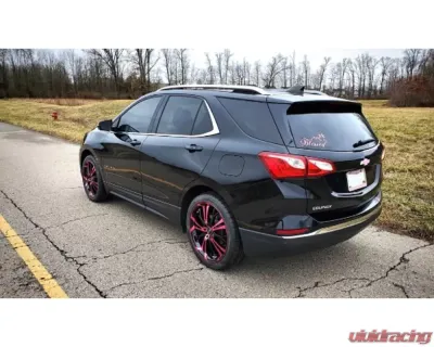 HD Spinout Wheel 22x8.5 5x114.3|5x127 35mm Gloss Black Machined Face w/ Pink - SO22855435BK-P