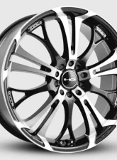 HD Spinout Wheel 22x8.5 5x114.3|5x127 35mm Gloss Black Machined Face                                     - SO22855435BK - Image 12