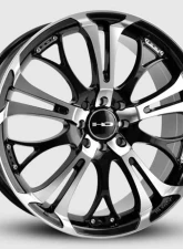 HD Spinout Wheel 22x8.5 5x114.3|5x127 35mm Gloss Black Machined Face                                     - SO22855435BK - Image 2