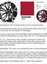HD Spinout Wheel 22x8.5 5x114.3|5x120 20mm Gloss Black Machined Face w/ Red                                     - SO22856420BK-R - Image 3