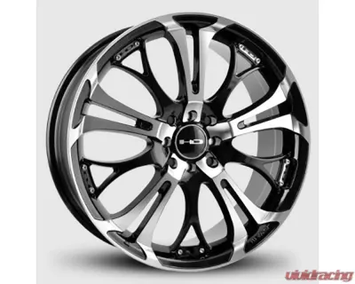 HD Spinout Wheel 22x8.5 5x114.3|5x120 20mm Gloss Black Machined Face - SO22856420BK