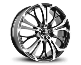 HD Spinout Wheel 22x8.5 5x114.3|5x127 35mm Gloss Black Machined Face