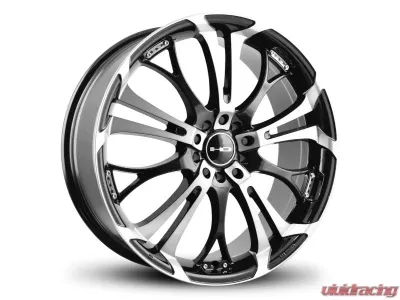 HD Spinout Wheel 22x8.5 5x114.3|5x127 35mm Gloss Black Machined Face - SO22855445BK