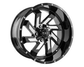 HD Off-Road SAW Wheel 20x10 5x127|5x139.7 -25mm Gloss Black Milled Face