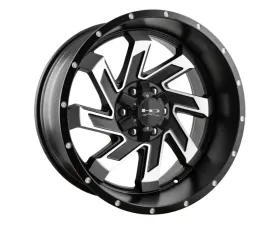 HD Off-Road SAW Wheel 20x10 6x135|6x139.7 -25mm Satin Black Machined Face