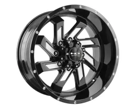 HD Off-Road SAW Wheel 20x10 8x170 -25mm Gloss Black Milled Face