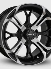 HD Golf Spinout Wheel 14x7 4x101.6 -10mm Gloss Black Machined Face                                     - SO147042-10BK - Image 8