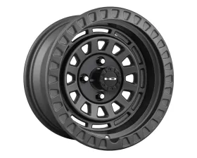 HD Golf Venture Wheel 14x7 4x101.6 -14mm All Satin Dark Grey