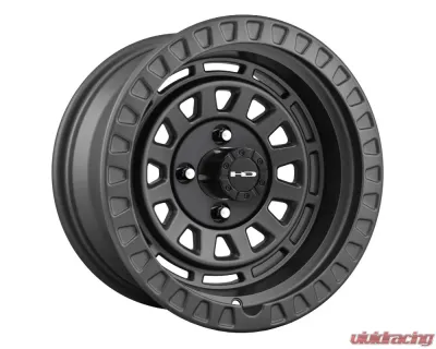 HD Golf Venture Wheel 14x7 4x101.6 -14mm All Satin Dark Grey - VE147042-14ASG