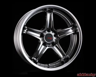 Super Star GT-5S SLDISK RR 18x9.5 44mm Wheel - GT5S18x9.544SLDISKRR