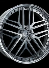 Super Star LF-M1 Forged SLDISK NR 24x11 27mm Wheel                                     - LFM124x1127SLDISKNR - Image 2