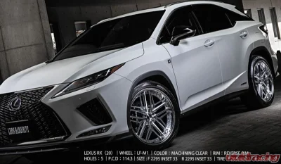 Super Star LF-M1 Forged LDISK RR 22x9 43mm Wheel - LFM122x943LDISKRR