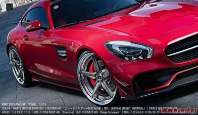 Super Star LF-S1 Forged Deep Concave MDISK NR 21x10.5 13mm Wheel - LFS121x10.513MDISKNR-DCD