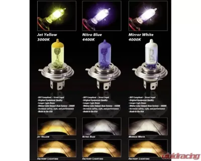 Putco Mirror White 893 - Pure Halogen HeadLight Bulbs - 230893MW