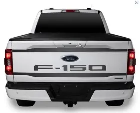 Putco Ford Lettering Cut Letters/Black Platinum Tailgate Emblems Ford F-150 2021