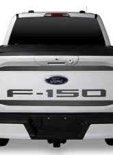 Putco Ford Lettering Cut Letters/Black Platinum Tailgate Emblems Ford F-150 2021                                     - 55559BPFD - Image 20