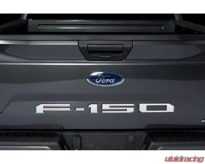 Putco Ford Lettering Cut Letters/Black Platinum Tailgate Emblems Ford F-150 2021 - 55559BPFD