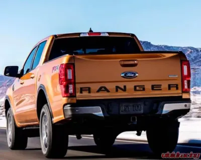 Putco Ford Lettering Cut Letters/Black Platinum Tailgate Emblems Ford F-150 2021 - 55559BPFD