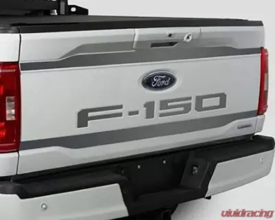 Putco Ford Lettering Cut Letters/Black Platinum Tailgate Emblems Ford F-150 2021 - 55559BPFD