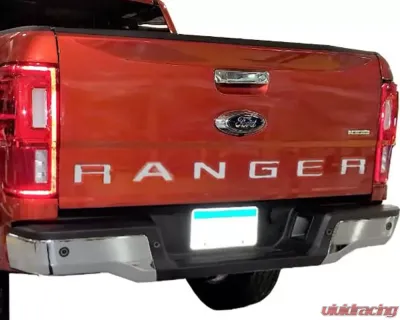 Putco Ford Lettering Cut Letters/Black Platinum Tailgate Emblems Ford F-150 2021 - 55559BPFD