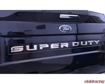 Putco Ford Lettering Cut Letters/Stainless Steel Tailgate Emblems Ford F-150 2021 - 55559FD