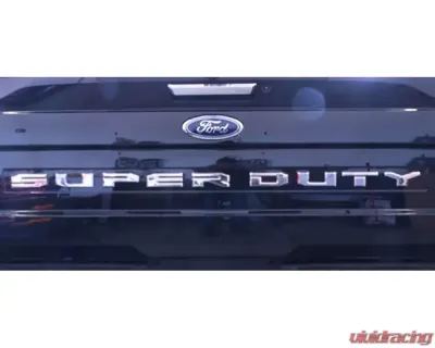 Putco Ford Lettering Cut Letters/Stainless Steel Tailgate Emblems Ford F-150 2021 - 55559FD