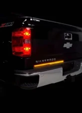 Putco 18in Split Light Blade Direct Fit Kit Red/Amber/White Jeep Wrangler JL | Dodge Ram 1500 2018-2022                                     - 9200918-04 - Image 5