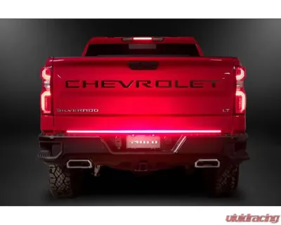 Putco 18in Split Light Blade Direct Fit Kit Red/Amber/White Jeep Wrangler JL | Dodge Ram 1500 2018-2022 - 9200918-04