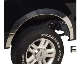 Putco Stainless Steel Fender Trim - w or w/o Factory Fender Flares Ford F-150 2021