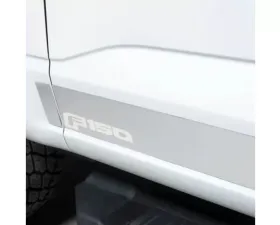 Putco Reg Cab 6.5ft Short Box Stainless Steel Rocker Panels 4.25in Tall 10pcs Ford F-150 2021