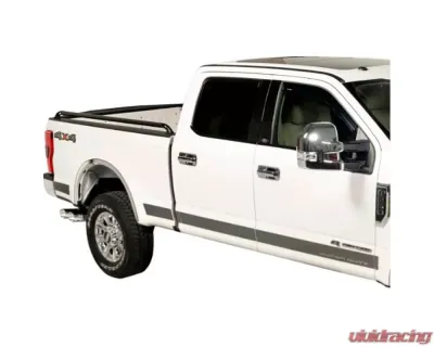 Putco Reg Cab 6.5ft Short Box Ford Licensed SS Rocker Panels 4.25in Tall 10pcs Ford F-150 2021 - 9751469FD