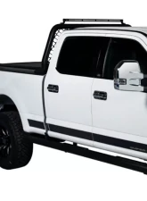 Putco Super 6.5ft Short Box Ford Licensed Blk Platinum Rocker Panels 4.25in 12pcs Ford F-150 2021                                     - 9751471BPFD - Image 2