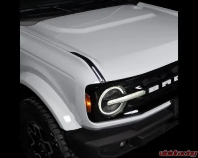 Putco Luminix DRL LED Light Hood Limb Riser Replacements Ford Bronco 2022-2024 - 50001