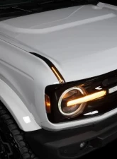 Putco Luminix DRL LED Light Hood Limb Riser Replacements Ford Bronco 2022-2024                                     - 50001 - Image 4