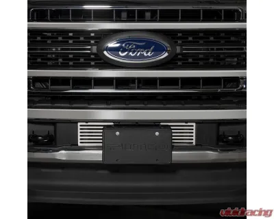 Putco Bumper Bar Design Polished Stainless Steel Grille Inserts Ford Super Duty 2023-2025 - 86172