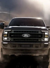 Putco Luminix White Oval LED Grille Emblem w/o Camera & Washer Ford F-150 XL | STX 2024                                     - 92608 - Image 5