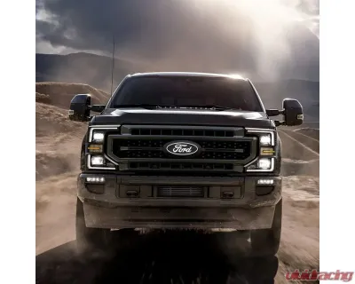 Putco Luminix White Oval LED Grille Emblem w/o Camera & Washer Ford F-150 XL | STX 2024 - 92608