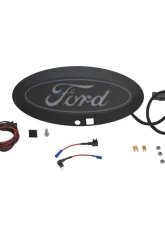 Putco Luminix White Oval LED Grille Emblem w/o Camera & Washer Ford F-150 XL | STX 2024                                     - 92608 - Image 6